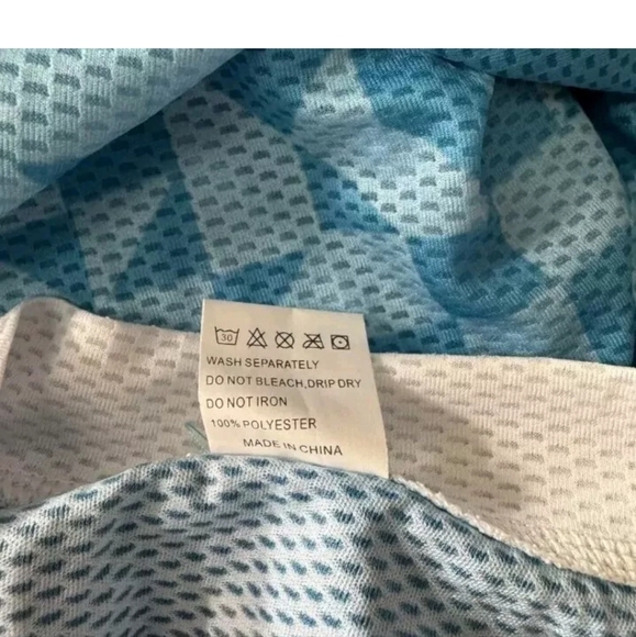 NEW! Women’s VEBE Sport 1/4 Zip Cycling Jersey Blue Top Athletic Bike Large - Picture 5 of 8